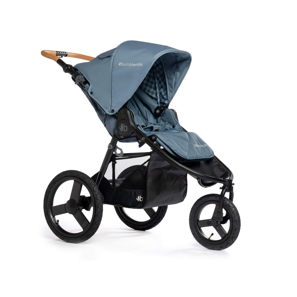 Bumbleride - Speed - Ocean - 3/4th View - Jogging Stroller - 2024 Collection