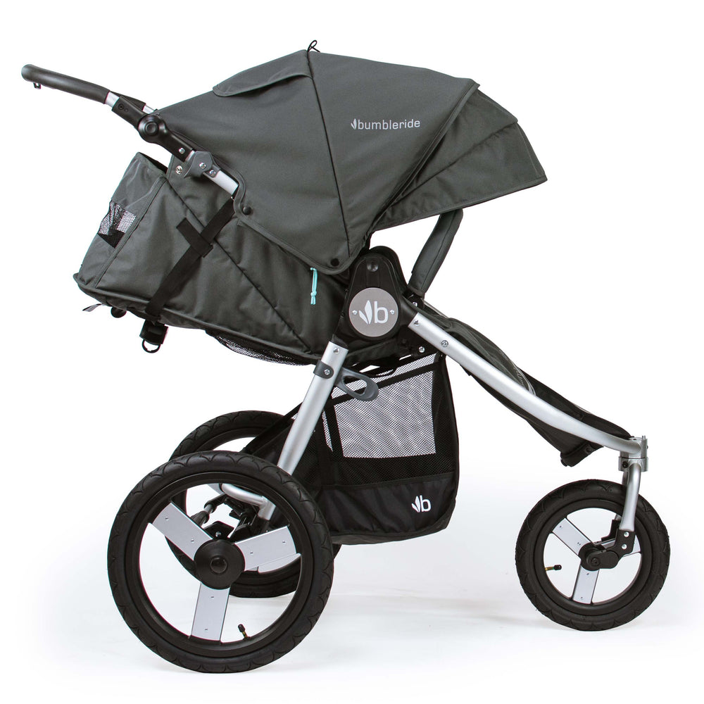 
                      
                        2019 Bumbleride Speed Jogging Stroller Dawn Grey Mint Profile View
                      
                    