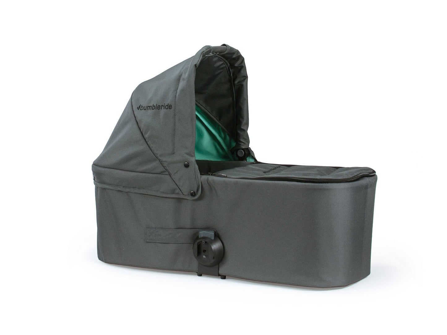 Bumbleride Indie Twin Bassinet - Dawn Grey Mint