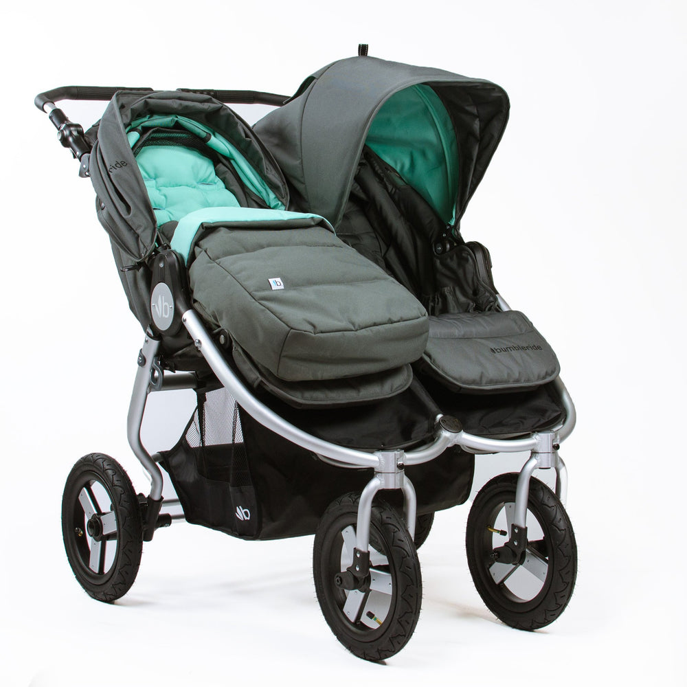 
                      
                        Bumbleride Footmuff & Seat Liner 2018 on Indie Twin Double Stroller Global
                      
                    