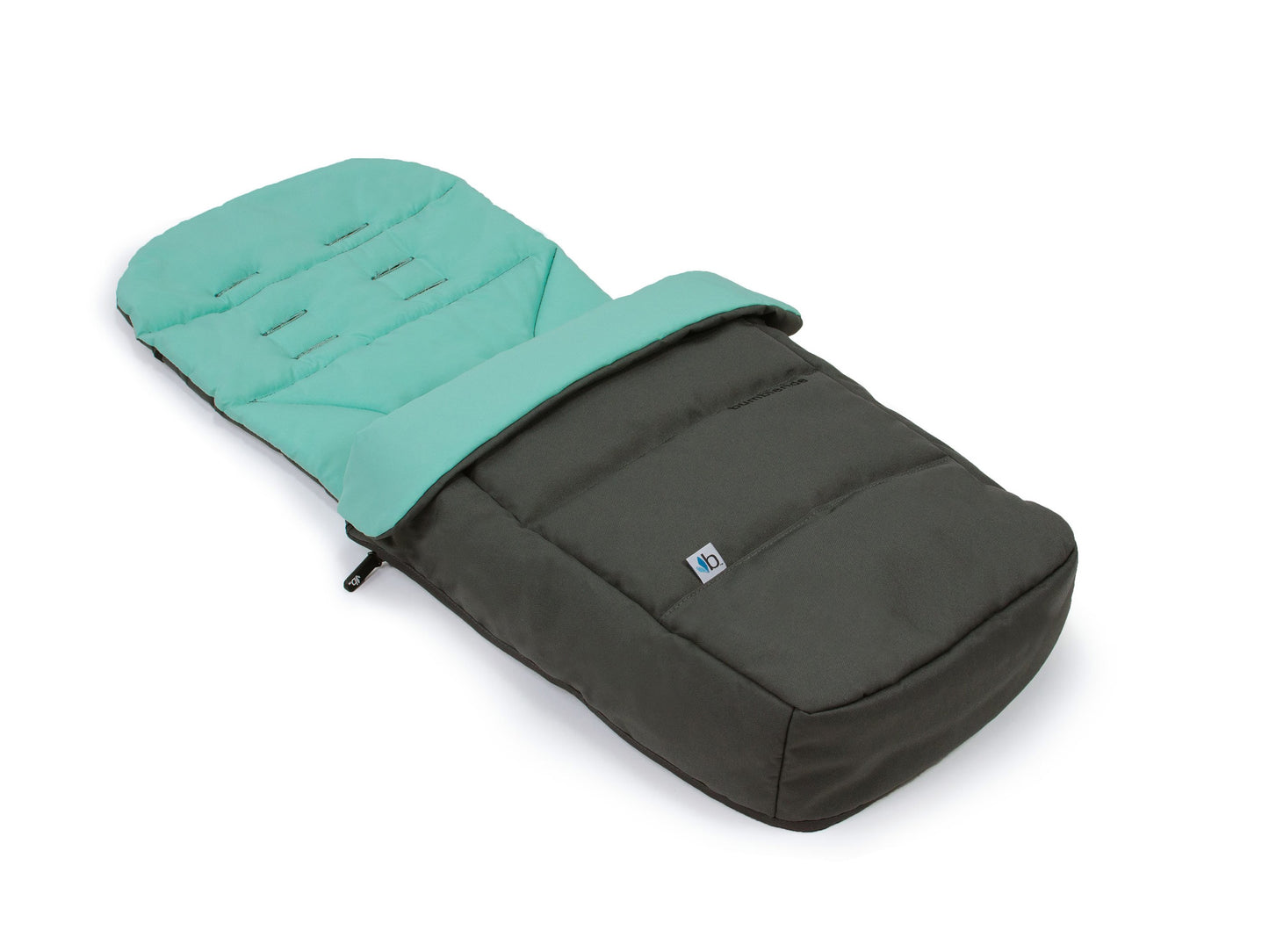 2018 Bumbleride Footmuff & Seat Liner - Dawn Grey Mint