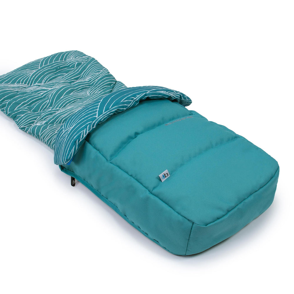 
                      
                        2018 Bumbleride Footmuff & Seat Liner - Tourmaline Wave
                      
                    