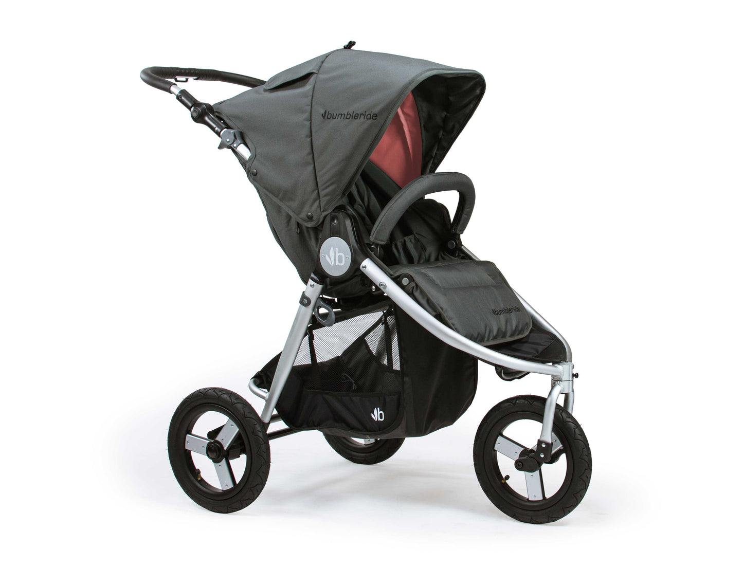 2018 / 2019 Bumbleride Indie All Terrain Stroller - Grey Coral