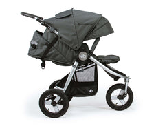 Bumbleride Indie All Terrain Stroller Grey Coral Rear View - Russia