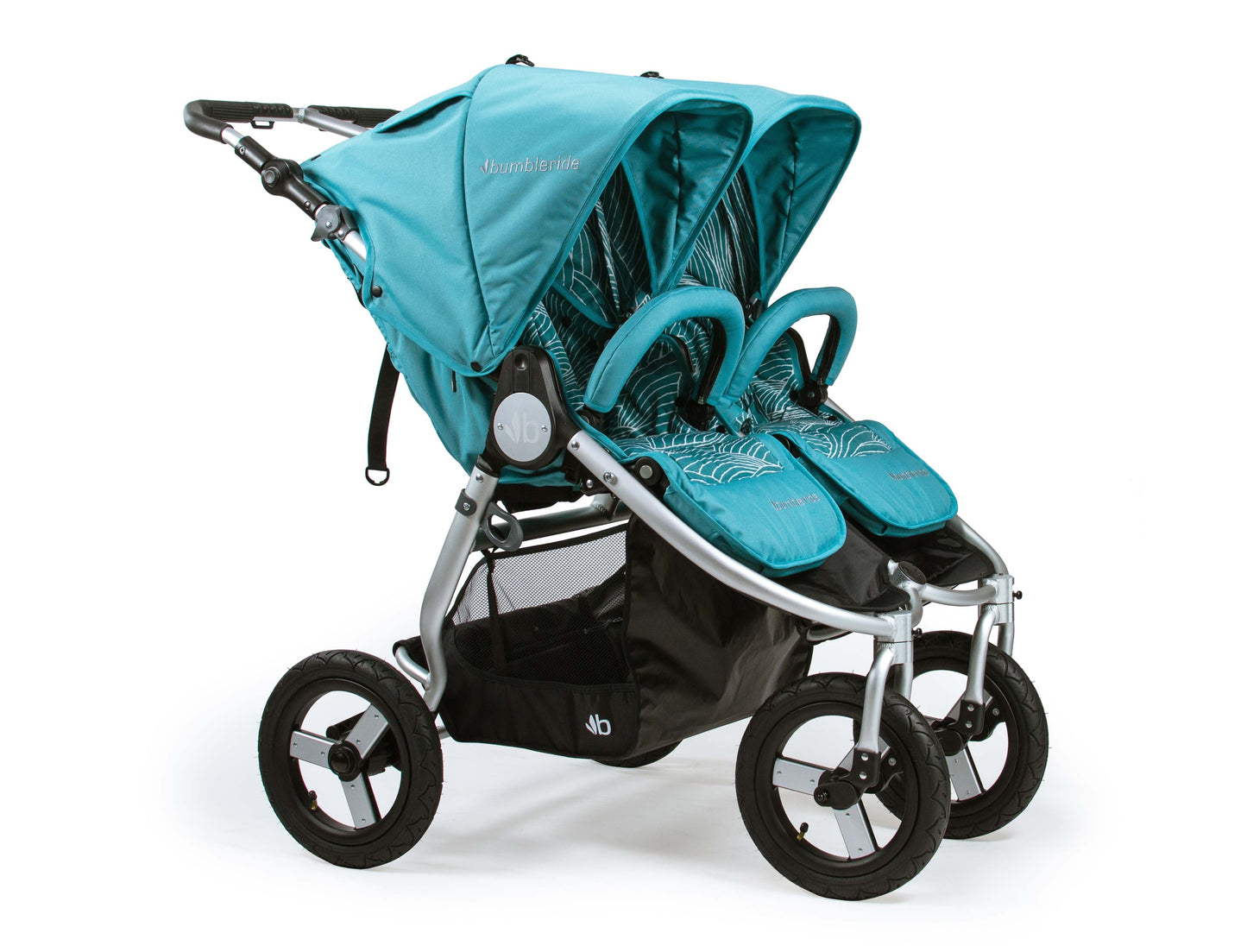 2019 Bumbleride Indie Twin Double Stroller - Tourmaline Wave