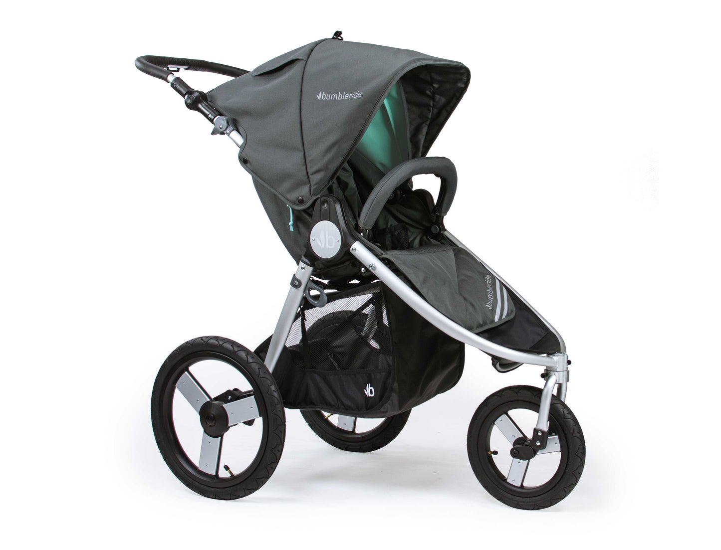 2019 Bumbleride Speed Jogging Stroller - Dawn Grey Mint - Russia
