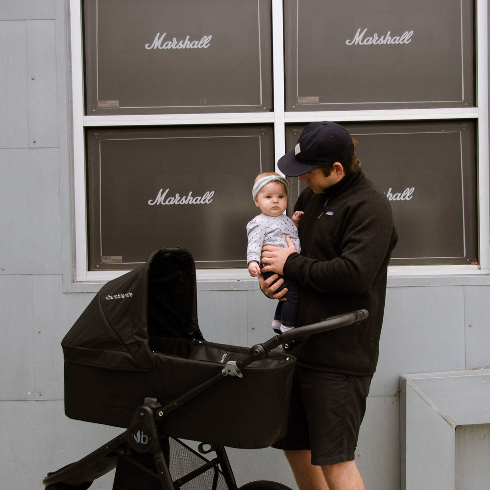 
                      
                        Bumbleride Speed in Matte Black with Bassinet Global
                      
                    