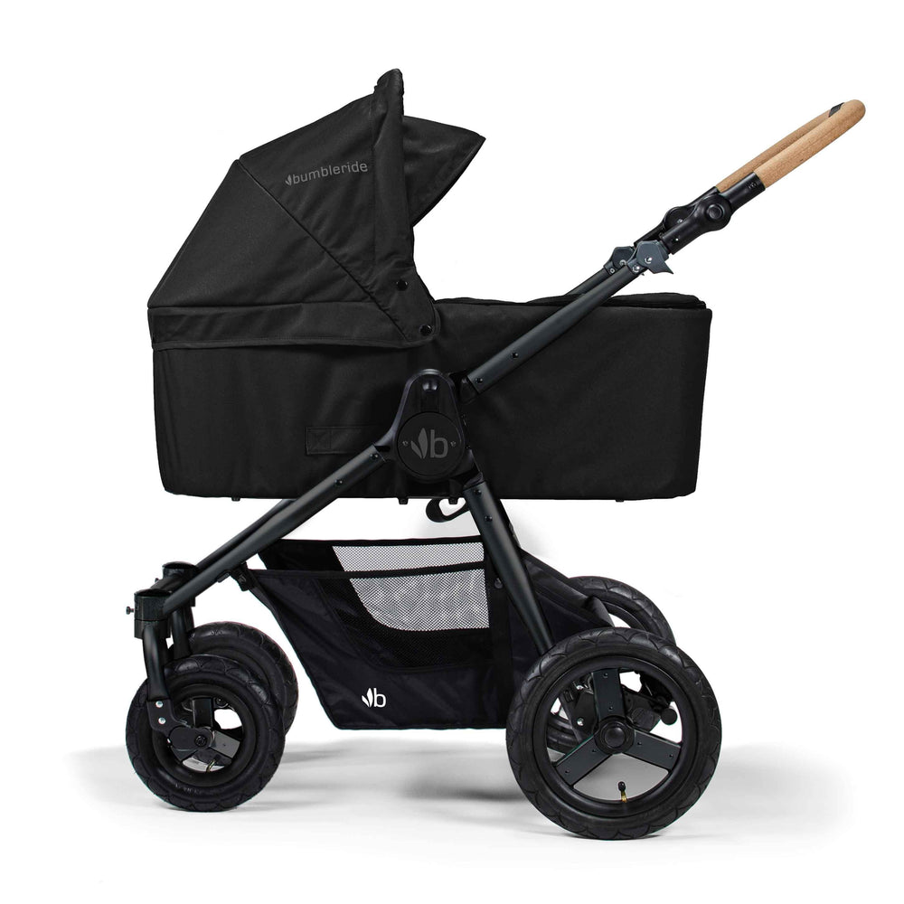 
                      
                        Bumbleride Era Reversible Seat Stroller Matte Black with Bassinet Accessory
                      
                    