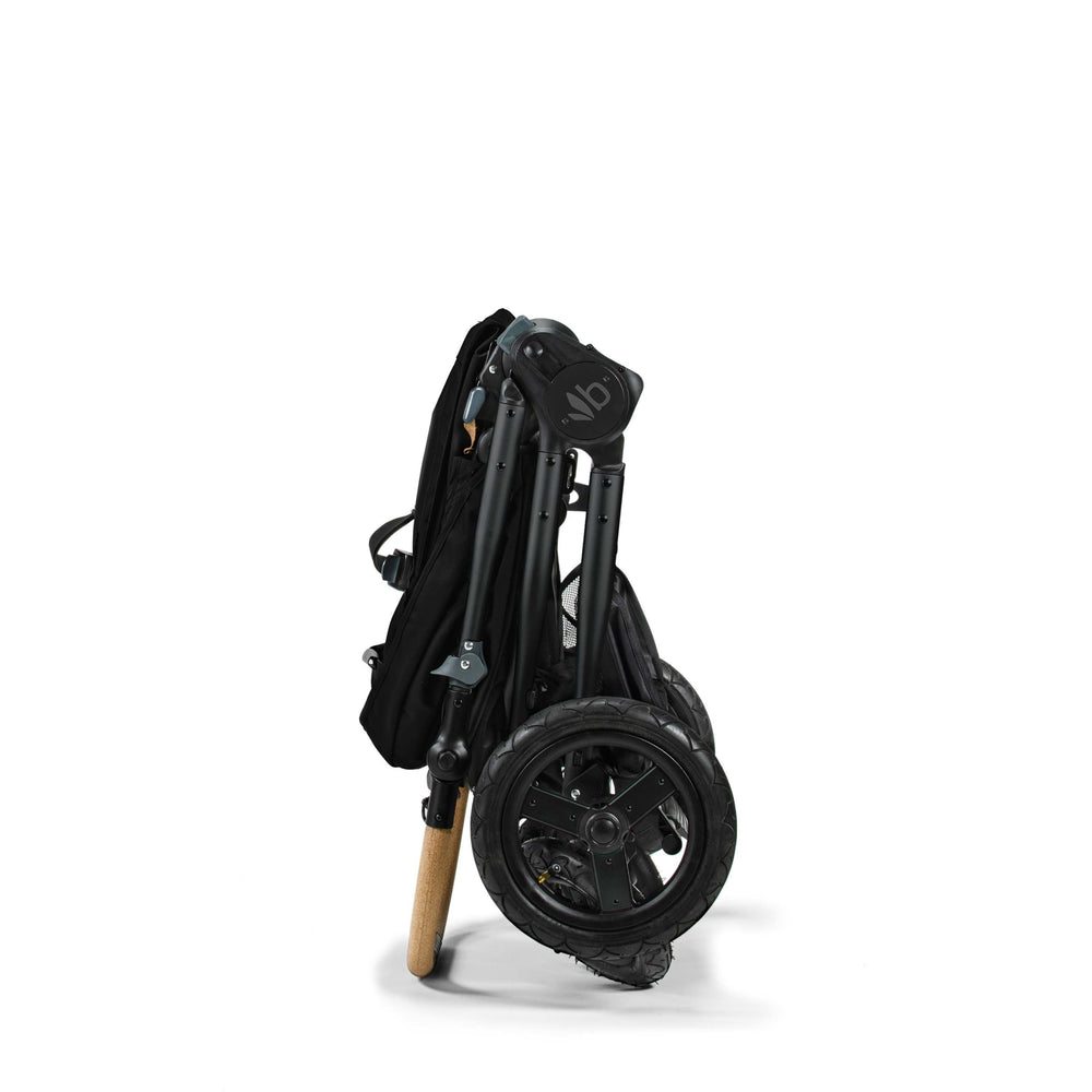 
                      
                        Bumbleride Era Reversible Seat Stroller Matte Black Folded
                      
                    
