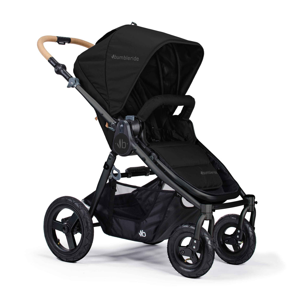 
                      
                        Bumbleride Era Reversible Seat Stroller Matte Black Seat Forwards
                      
                    