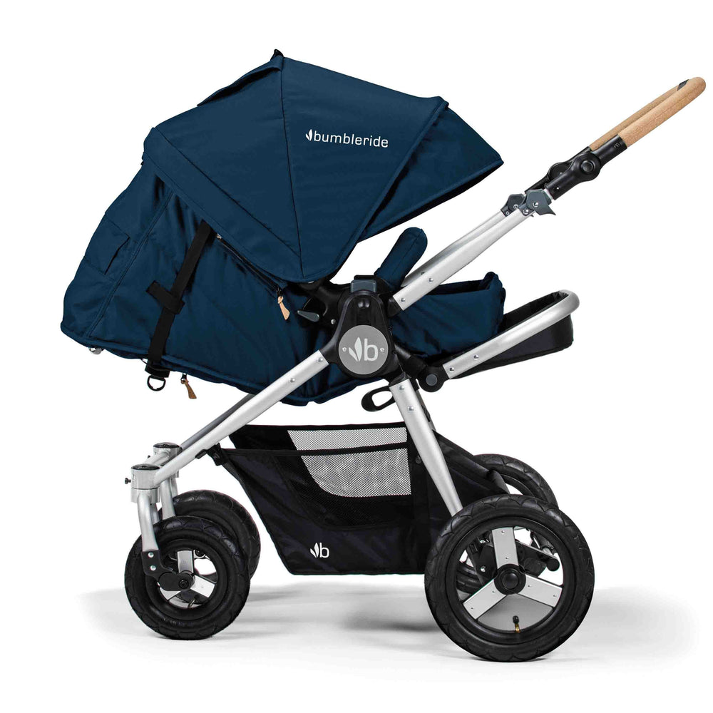 
                      
                        Bumbleride Era Reversible Seat Stroller Maritime Blue Seat Reversed Infant Mode
                      
                    
